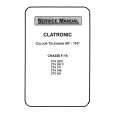 CLATRONIC F16 Manual de Servicio